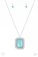 Load image into Gallery viewer, Paparazzi&#39;s Peaceful Plains - Blue necklace
