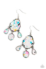 Load image into Gallery viewer, Paparazzi&#39;s Organic Optimism - White earrings
