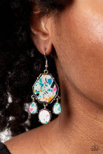 Load image into Gallery viewer, Paparazzi&#39;s Organic Optimism - White earrings
