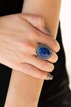 Load image into Gallery viewer, Paparazzi&#39;s Outdoor Oasis - Blue ring
