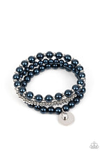 Load image into Gallery viewer, Paparazzi&#39;s Pearly Professional - Blue Pearl bracelet
