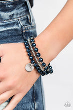 Load image into Gallery viewer, Paparazzi&#39;s Pearly Professional - Blue Pearl bracelet
