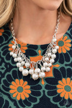 Load image into Gallery viewer, Paparazzi&#39;s Powerhouse Pose - White Pearl necklace
