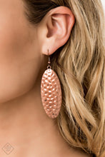 Load image into Gallery viewer, Paparazzi&#39;s Radiantly Radiant - Copper earrings
