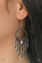 Load image into Gallery viewer, Paparazzi&#39;s Ranger Rhythm - White earrings
