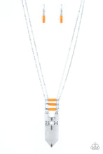 Load image into Gallery viewer, Paparazzi&#39;s Triassic Era - Orange necklace
