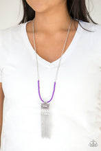 Load image into Gallery viewer, Paparazzi's Mayan Masquerade - Purple necklace
