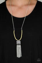 Load image into Gallery viewer, Paparazzi&#39;s Mayan Masquerade - Yellow necklace

