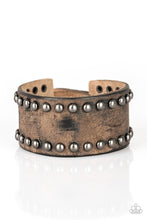 Load image into Gallery viewer, Paparazzi&#39;s Cattle Drive - Brown Urban Men bracelet
