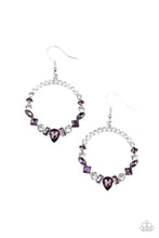 Load image into Gallery viewer, Paparazzi&#39;s Revolutionary Refinement - Purple hoop earrings
