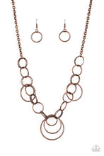 Load image into Gallery viewer, Paparazzi&#39;s Ringing Relic - Brass necklace
