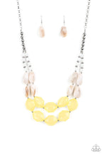 Load image into Gallery viewer, Paparazzi&#39;s Seacoast Sunset - Yellow necklace

