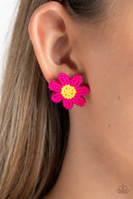 Load image into Gallery viewer, Paparazzi&#39;s Sensational Seeds - Pink Seed Bead post earrings
