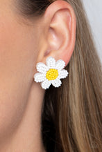 Load image into Gallery viewer, Paparazzi&#39;s Sensational Seeds - White Seed Bead earrings
