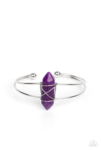 Load image into Gallery viewer, Paparazzi&#39;s Terra Transcendence - Purple bracelet
