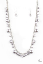 Load image into Gallery viewer, Paparazzi&#39;s There&#39;s Always Room At The Top - Silver Pearl necklace
