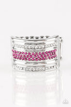 Load image into Gallery viewer, Paparazzi&#39;s Top Dollar Drama - Pink ring
