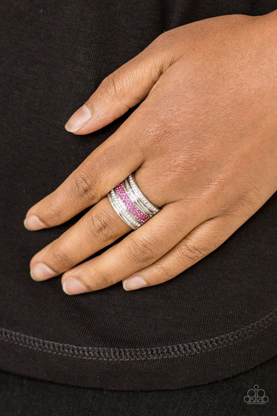 Paparazzi's Top Dollar Drama - Pink ring