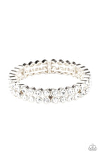 Load image into Gallery viewer, Paparazzi&#39;s Come and Get It! - White bracelet
