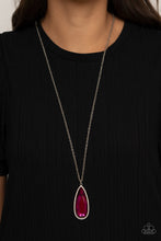 Load image into Gallery viewer, Paparazzi&#39;s Watch Out for REIGN - Pink necklace
