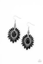 Load image into Gallery viewer, Paparazzi&#39;s Big Time Twinkle - Black earrings
