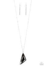 Load image into Gallery viewer, Paparazzi&#39;s Ultra Sharp - Silver necklace
