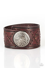 Load image into Gallery viewer, Paparazzi&#39;s Badlands Bandit - Brown Urban Men bracelet
