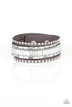 Load image into Gallery viewer, Paparazzi&#39;s Rock Star Rocker - Silver Urban bracelet
