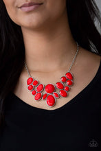 Load image into Gallery viewer, Paparazzi&#39;s Demi-Diva - Red necklace
