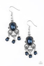 Load image into Gallery viewer, Paparazzi&#39;s I Better Get GLOWING - Blue Pearl earrings
