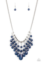 Load image into Gallery viewer, Paparazzi&#39;s Social Network - Blue necklace
