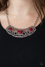 Load image into Gallery viewer, Paparazzi&#39;s Feeling Inde-PENDANT - Red necklace
