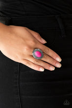 Load image into Gallery viewer, Paparazzi&#39;s Tumblin&#39; Tumbleweeds - Pink ring
