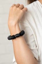 Load image into Gallery viewer, Paparazzi&#39;s Caribbean Castaway - Black Wood bracelet
