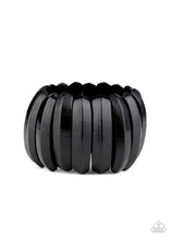 Load image into Gallery viewer, Paparazzi&#39;s Colorfully Congo - Black Wood bracelet
