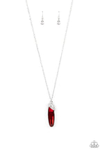 Load image into Gallery viewer, Paparazzi&#39;s Spontaneous Sparkle - Red necklace
