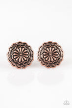 Load image into Gallery viewer, Paparazzi&#39;s Durango Desert - Copper post earrings
