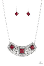 Load image into Gallery viewer, Paparazzi&#39;s Feeling Inde-PENDANT - Red necklace
