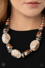 Load image into Gallery viewer, Paparazzi&#39;s In Good Glazes - Peach necklace (Blockbusters)
