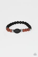 Load image into Gallery viewer, Paparazzi&#39;s Unwind - Brown Urban Men bracelet
