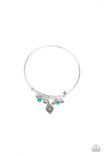 Load image into Gallery viewer, Paparazzi&#39;s Treasure Charms - Blue bracelet
