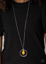 Load image into Gallery viewer, Paparazzi&#39;s Zion Zen - Yellow necklace
