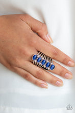 Load image into Gallery viewer, Paparazzi&#39;s Bling Your Heart Out - Blue ring
