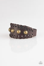 Load image into Gallery viewer, Paparazzi&#39;s Urban Cowboy - Men Brown bracelet
