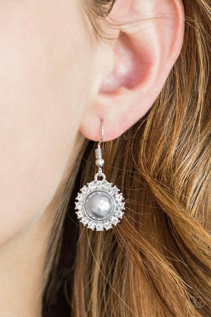 Paparazzi's Take A Vow - White Pearl earrings (Fashion Fix)