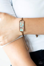 Load image into Gallery viewer, Paparazzi&#39;s Canyon Warrior - Blue Urban bracelet
