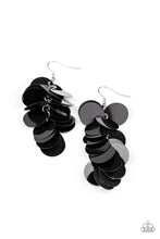 Load image into Gallery viewer, Paparazzi&#39;s Now You SEQUIN It - Black earrings
