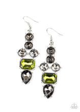 Load image into Gallery viewer, Paparazzi&#39;s Look At Me GLOW! - Green earrings
