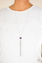 Load image into Gallery viewer, Paparazzi&#39;s Socialite of the Season -Purple necklace
